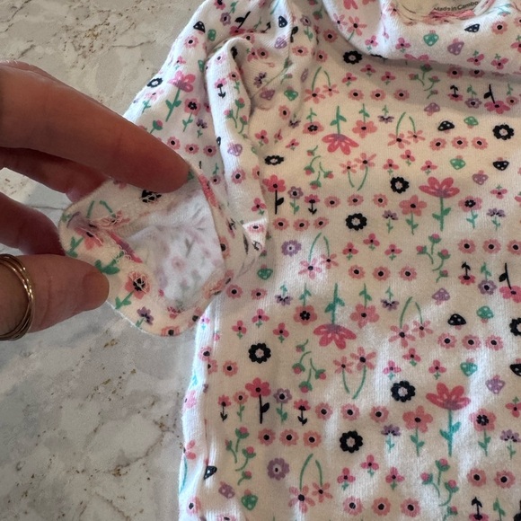 3-6M simple joys by Carter’s Floral Print Kids One Piece - Picture 4 of 7